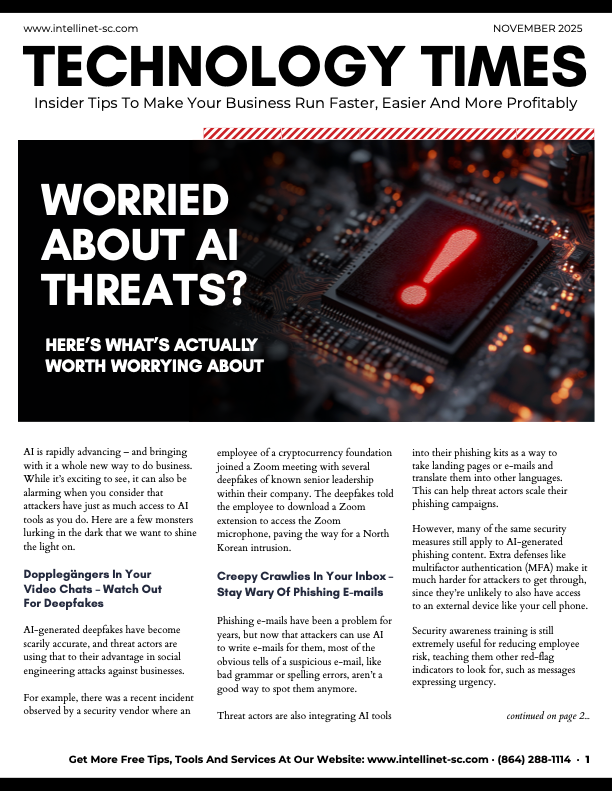 intellinet november newsletter